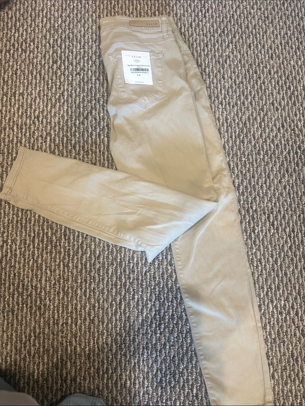 Cello Women's Tan Slim Chinos